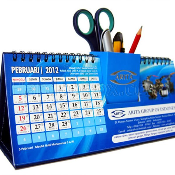 kalender meja pensil 3